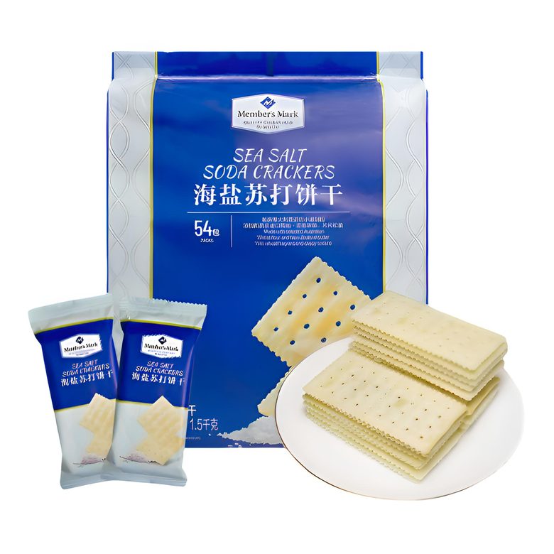 海盐苏打饼干 1.5kg 整箱