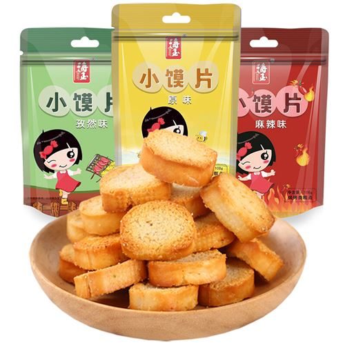 海玉烤馍片1060克整箱5种口味混合装山西特产烘烤类糕点休闲食品饼干